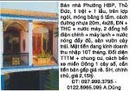 Tp. Hồ Chí Minh: Bán nhà Phường HBP, Thủ Đức, 1 trệt + 1 lầu, trên lợp ngói, móng băng 5 tấm CL1016181