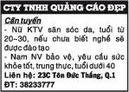 Tp. Hồ Chí Minh: Cty TNHH Quảng Cáo Đẹp Cần tuyển CL1017639P6