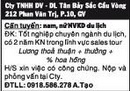 Tp. Hồ Chí Minh: CTy TNHH Dịch Vụ - DL Tân Bảy Sắc Cầu Vòng Cần Tuyển CL1018021P5