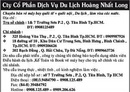 Tp. Hồ Chí Minh: Cty Cổ Phần Dịch Vụ Du Lịch Hoàng Nhất Long tuyển dụng nhân viên CL1024142P11