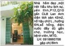 Tp. Hồ Chí Minh: Bán Nhà hẻm đẹp ,một trệt 1lầu khu lịch sự, yên tĩnh, P12, Q10 gần CLB Lan Anh CL1019654