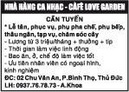 Tp. Hồ Chí Minh: Nhà Hàng Ca Nhạc - Càfê Love Garden Cần Tuyển CL1023603P8
