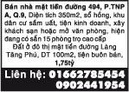 Tp. Hồ Chí Minh: Bán nhà mặt tiền đường 494, P.TNP A, Q.9, Diện tích 350m2, sổ hồng, khu dân cư RSCL1166438