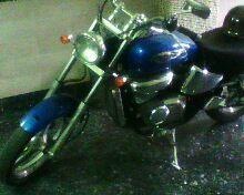 Bán xe môtô Honda Steed 400cc, màu đen. Tel. 0945347989