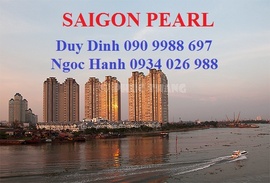 Bán Căn hộ Saigon Pearl tòa Ruby 1, căn số 07, 134m2, 3pn, hướng Đông Bắc