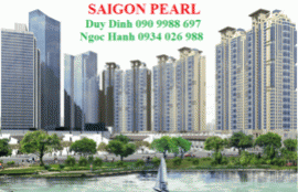 Bán Căn hộ Saigon Pearl tòa Ruby 1, tầng 18, 200m2, 4pn, view sông SG, Q1