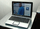 Tp. Đà Nẵng: Bán laptop HP Pavillon dv2000, máy bóng loáng, có hình, giá 5tr9, đủ phụ kiện CL1025989