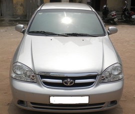 Bán xe LACETTI EX -2010 màu ghi bạc