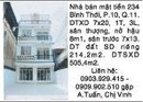 Tp. Hồ Chí Minh: Nhà bán mặt tiền 234 Bình Thới, P.10, Q.11. DTXD 7x20, 1T, 3L, sân thượng, nở hậu CL1027445