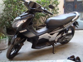 Yamaha Nouvo 2 đèn màu đen 2006 bánh mâm mới zin ngon chạy êm mạnh ko hú