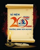 Tp. Hà Nội: Năm học 2011 - 2012 Trường Đinh Tiên Hoàng – Ba Đình được tuyển 315 học sinh lớp CL1068933P19