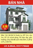 Tp. Hà Nội: Bán Nhà 15A 38/58/14 Xuân La, MT 5m, sâu 7m, DT 35 m2x4 tầng, TK hiện đại CL1031151
