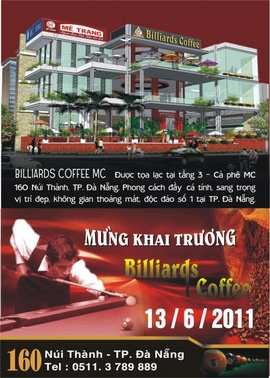 CLB Billiards MC coffee - 160 núi thành, Đà Nẵng