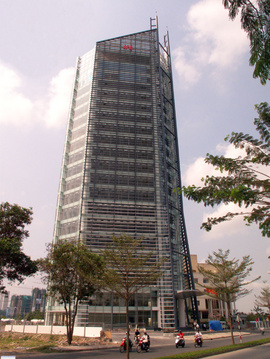 Cho thuê cao ốc IPC Tower Phú Mỹ Hưng Quận 7, DT: 730m2 giá 14USD/m2