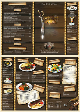 Bán quyển menu, in menu, thực đơn nhanh gọn, thuận tiện giá thành rẻ