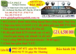 Bộ camera cao cấp giá cực thấp miễn phí lắp đặt và giao hàng bảo hành 12 tháng!