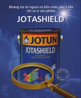 Sơn Jotun, sơn ngoại thất Jotun Jotashield cao cấp.