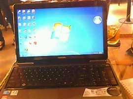 Bán laptop Toshiba Satellite L655 Intel CORE i5 M480, Ram 4Gb, HDD 500GB, VGA Car