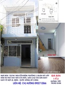 Tp. Hồ Chí Minh: nhà khu thương mại quận gò vấp chính chủ bán rẻ CL1041598