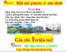 Bình Dương: đất bình dương giá gốc chủ đầu tư chỉ 1tr/m2 lh Đức 0916 415 019 CL1048635