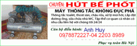 Thông tắc cống, thông tắc taị long biên giá rẻ nhất 04 2203 8989 tận nhà