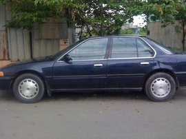 Bán xe Honda Accord đời 90, xe Nhật, đăng ký lần đầu 1998, xe màu xanh đen