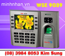 Máy chấm công vân tay wse 9039 hiện đại giá rẻ-kim sung-0916986800-0839848053