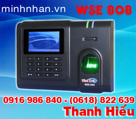 máy chấm công vân tay WSE-808-Hiện đại ,giá rẻ