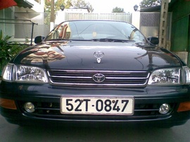 Gia đình cần bán 1 xe Toyota Corona 2.0 GLi, sx 1993, nhập khẩu 95.màu xanh đen,