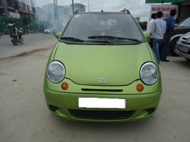 Cần bán xe Matiz SE đời 2002 màu xanh nõn chuối biển Hà Nội