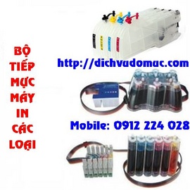 Bộ tiếp mực màu, bộ tiếp mực ngoài, Bộ tiếp mực ngoài Canon IP 3680, Bộ tiếp mực