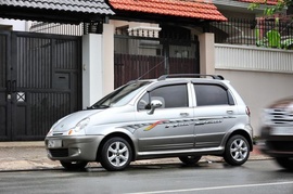 Matiz SE 2005 ghi bạc ốp hông, đẹp hoàn hảo, máy và máy lạnh khoẻ, đủ đồ chơi