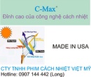 Tp. Hồ Chí Minh: phim cách nhiệt C-Max (made in usa), phim chống nóng oto, nhà kính... CL1135002P7