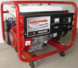 Máy phát điện HONDA Hữu Toàn HG5500 , 4,4kw, mới 95% , giá 10tr