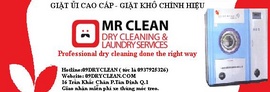 Gia công giặt khô chính hiệu Mr Clean - Giặt ủi cao cấp