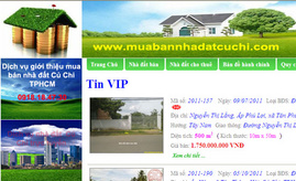 www.muabannhadatcuchi.com - Nhà đất Củ Chi - Bất động sản Củ Chi - Địa ốc Củ Chi