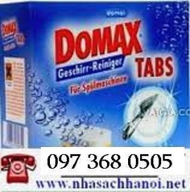 xà phong, muối,viên rửa bát DOMAX