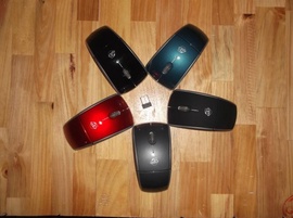 Bán Folding mouse wireless kiểu dáng hiện đại