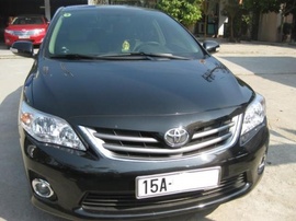 Bán Corolla XLi 1. 6L màu đen đời 2010 biển 5 số 15A, xe nhập khẩu