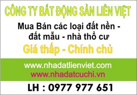 Bán đất thổ cư mặt tiền Quốc Lộ 22 . DT 12m x 80m-Giá 1. 2 tỷ