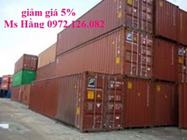 Container - Giải pháp hữu hiệu cho mọi công trình giảm 5%khi mua hàng