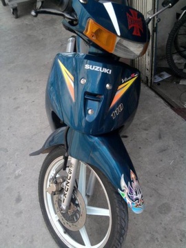 Suzuki viva đời 2001, hai đĩa, màu xanh nhớt