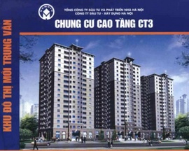 Chung cư CT3 Trung văn diện tích 73m, 2 phòng ngủ, thiết kế đẹp