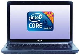 Acer 4740G Intel Core i5 430M, ddr3 4g, Vga NVidia roi 310M, hdd320g, Dvd rw, pin 2h