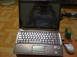 Laptop HP DV4 core2duo T5800 2*2G webcam máy đẹp giá rẻ