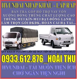 Mua xe tải Hyundai 1T25, 2T5, 3T5 | Bán xe tải Hyundai 1T25, 2T5, 3T5