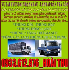 bán xe tải hyundai hd72 - hd65 - bán xe tải hyundai 2t5 - 3t5 trả góp