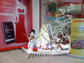 Nhận trang trí noel giá rẻ