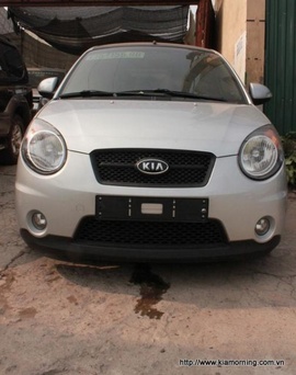 Kia Morning SLX 2009 màu bạc nhập khẩu Hàn Quốc xe ngay!