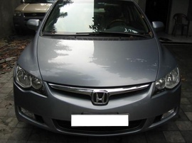 Honda Civic 2007, số sàn, màu xám